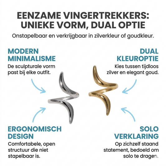 Grote Brede One Size Ring RVS met Lijnen Design (32 mm) - Aramat Jewels - Ringen - cadeautip