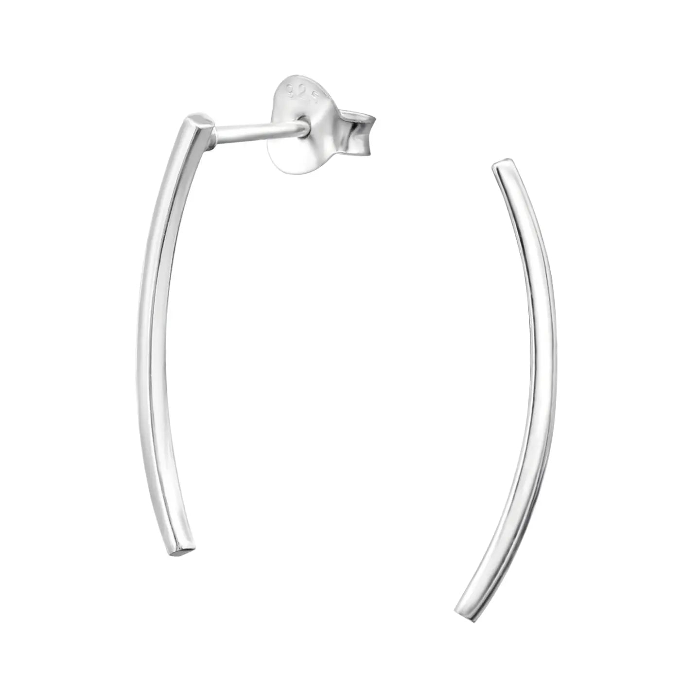 oor2354-29628-Zilveren Oorbellen Bar-Aramat Jewels
