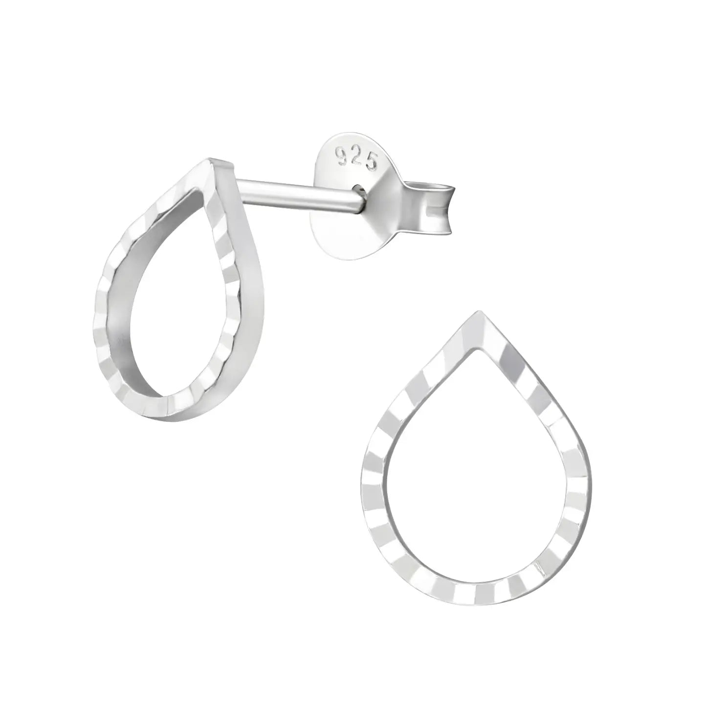 Zilveren Druppelvormige Oorbellen van Aramat Jewels®