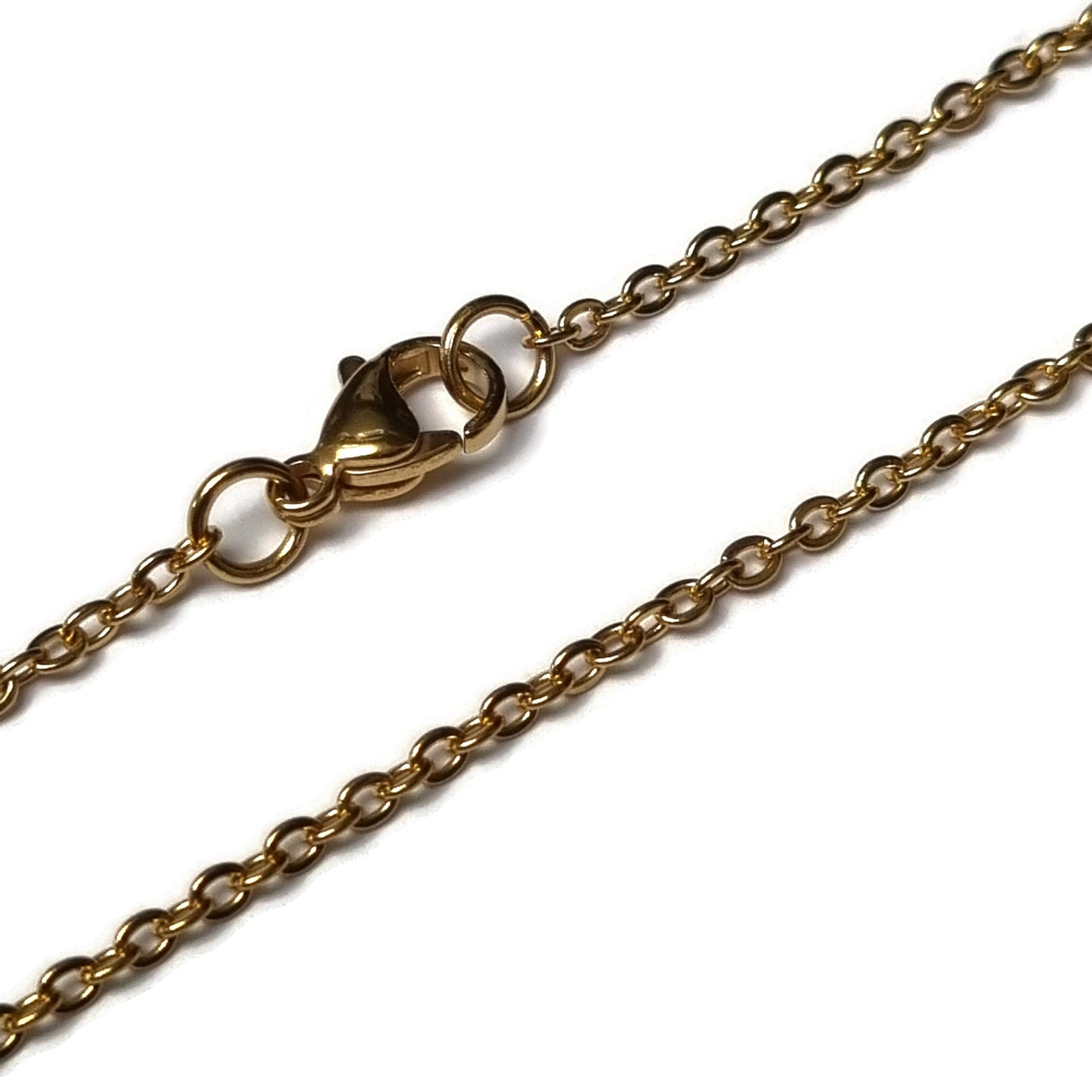 -Ankerketting Staal Goudkleurig-Aramat Jewels