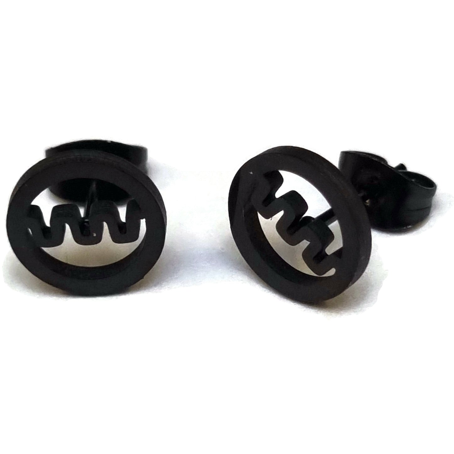 Stalen Oorbellen Cirkel - Trendy Uniseks Design