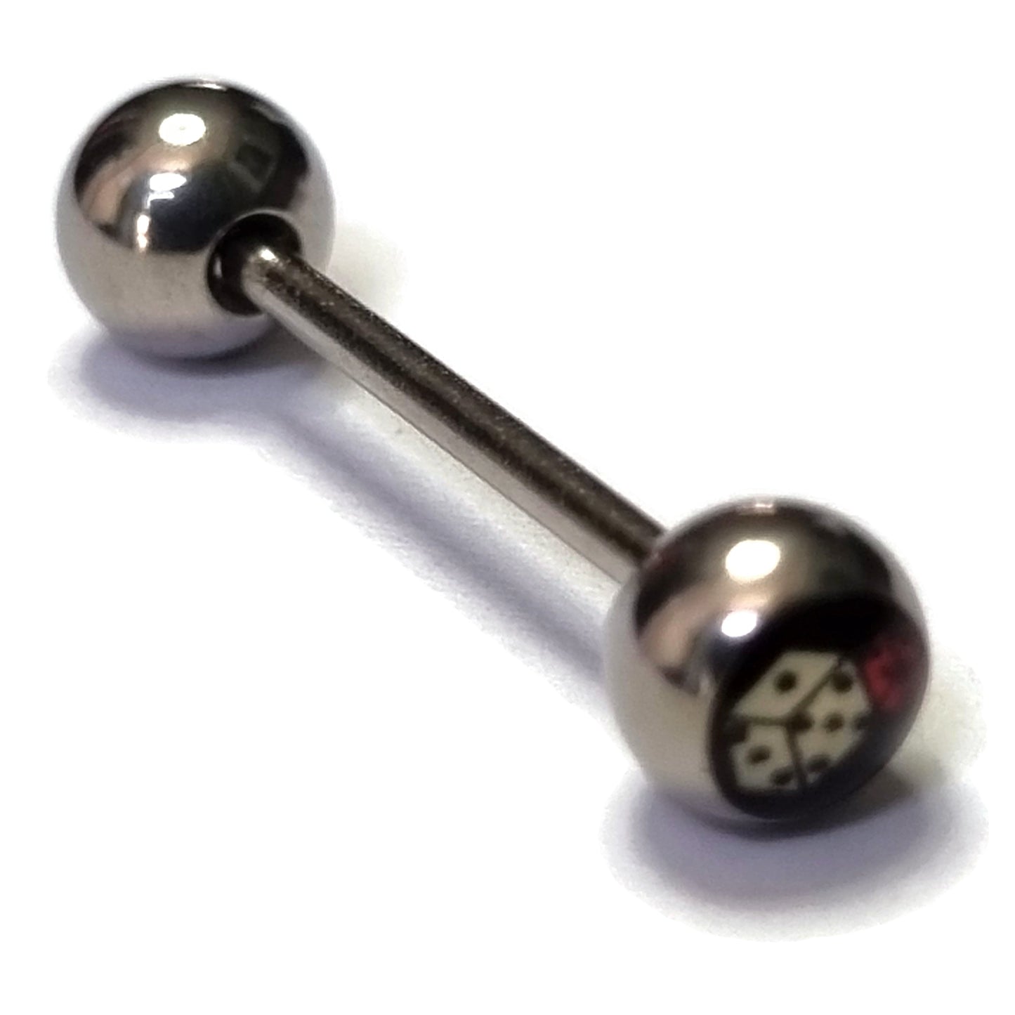 Logo Tongpiercing Dobbelsteen 1.6mm 16mm 8720157092483 alles Aramat Jewels Barbell Chirurgisch staal dames Geen hanger heren nakijken niet geupdated piercing Piercings PVD Staal Tong tong95 tongpiercings uniseks Volwassenen