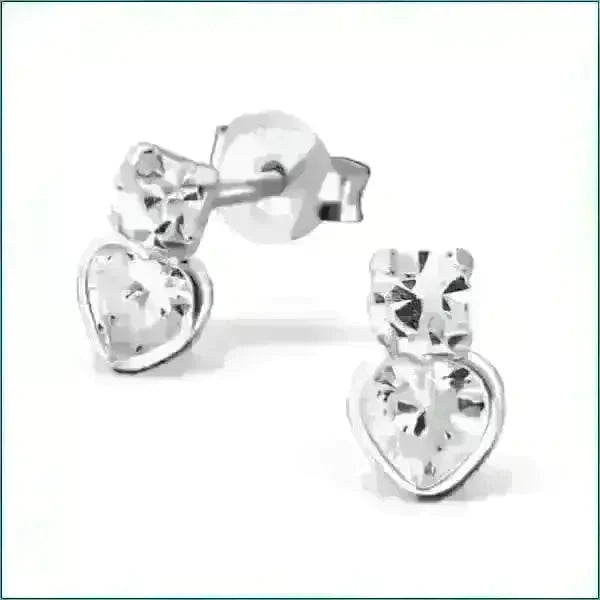 Zilveren Hartjes Oorbellen Zirkonia-Transparant-7x4mm 4 x 4 mm 4mm 5 x 5 mm 5mm 6 x 6 mm 6mm 7mm 8720157094180 8mm 9mm alles Apparel & Accessories > Jewelry > Earrings Aramat Jewels dames elf925 emaille Geen hanger Geen oormodel glitter hart kinderen kristal Meerdere Maten Meerdere Varianten Met_steen Nieuw oorbellen plastick silver Volwassenen zilver