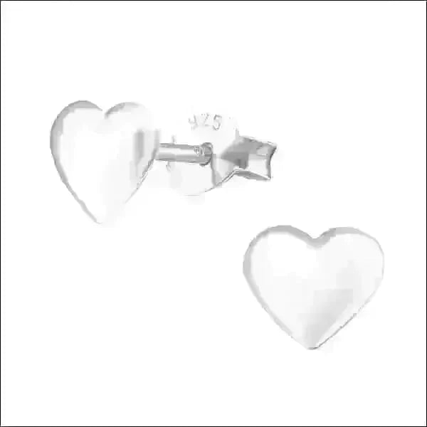 Zilveren Hartjes Oorbellen 4 x 4 mm 4mm 5 x 5 mm 5mm 6 x 6 mm 6mm 7mm 8720157094180 8mm 9mm alles Apparel & Accessories > Jewelry > Earrings Aramat Jewels dames elf925 emaille Geen hanger Geen oormodel glitter hart kinderen kristal Meerdere Maten Meerdere Varianten Met_steen Nieuw oorbellen plastick silver Volwassenen zilver