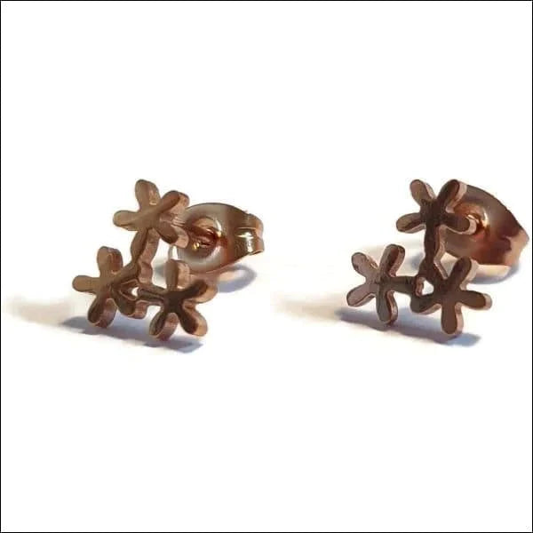 Oorbellen | Chirurgisch Stalen 3 Bloemen- Kopen?