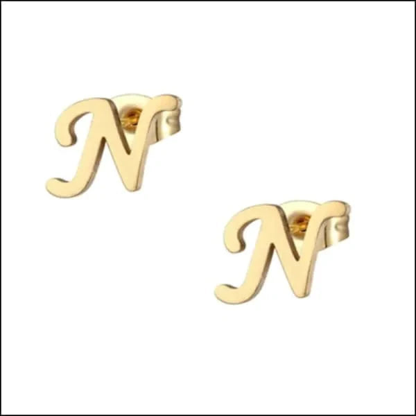Oorbellen Initiaal Zweerknopjes Goudkleur- N 8720157035756 9mm A alles Apparel & Accessories > Jewelry > Earrings Aramat Jewels B C chirurgisch staal D dames E F fgift G Geen edelsteen Geen hanger Geen oormodel Geen steen gepolijst goudkleurig H I J K kinderen Kleur_Goudkleurig L Let-A letter M Meerdere Varianten N Nieuw O oor160 oorbellen P PVD Q R S Soort sieraad_Oorbellen Staal T U V W X Y Z zonder hanger zonder steen Zonder_hanger Zonder_steen zweerknopjes