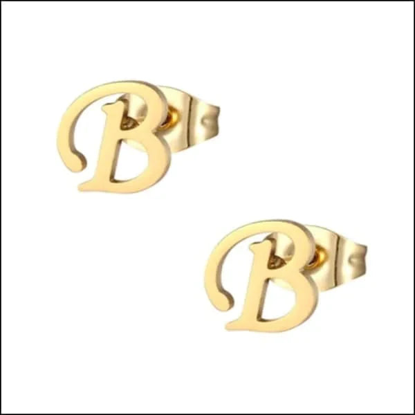 Oorbellen Initiaal Zweerknopjes Goudkleur- B 8720157035756 9mm A alles Apparel & Accessories > Jewelry > Earrings Aramat Jewels B C chirurgisch staal D dames E F fgift G Geen edelsteen Geen hanger Geen oormodel Geen steen gepolijst goudkleurig H I J K kinderen Kleur_Goudkleurig L Let-A letter M Meerdere Varianten N Nieuw O oor160 oorbellen P PVD Q R S Soort sieraad_Oorbellen Staal T U V W X Y Z zonder hanger zonder steen Zonder_hanger Zonder_steen zweerknopjes