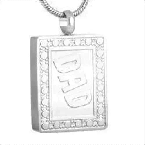 Stalen Ashanger Vader Rechthoek-3x2cm alles Aramat Jewels ashangers Assieraad chirurgisch staal gedenkhangers gedenksieraden Geen hanger Geen_Parel hart Hart met vleugels-Dad-2x5cm Hart-Dad-3.2x1.9mm Hart-Dad-3x1.8mm Meerdere Varianten My dad love always-2.8x1.7mm PVD staal uniseks vader Volwassenen zilverkleurig zonder_ketting zwart