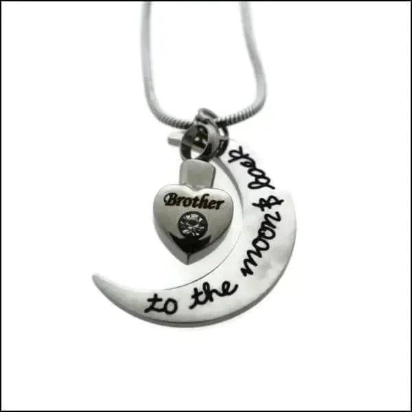 Stalen Ashanger Broer Brother-to the moon and back-3x2cm 4cm 50cm 8720157003533 8mm alles anker Aramat Jewels ashangers Assieraad Brother-to the moon and back-3x2cm chirurgisch staal Gedenkhangers gedenksieraden Geen_Parel hang580 Ketting met hanger klein hartje-1.5x1.2cm Kleur_Zwart Met_hanger Met_steen PVD Staal transparant uniseks unisex Vleugels-Brother-3x2.8cm Vleugels-Zirkonia-Brother-3x2.8cm Volwassenen zilverkleurig zirkonia zwart Zwart/Zirkonia-4x0.8cm