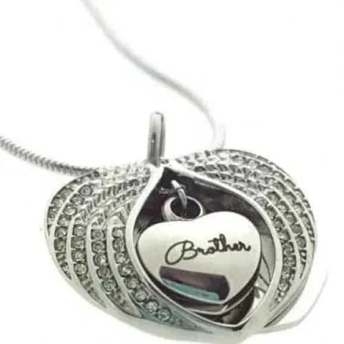 Stalen Ashanger Broer Vleugels-Brother-3x2.8cm 4cm 50cm 8720157003533 8mm alles anker Aramat Jewels ashangers Assieraad Brother-to the moon and back-3x2cm chirurgisch staal Gedenkhangers gedenksieraden Geen_Parel hang580 Ketting met hanger klein hartje-1.5x1.2cm Kleur_Zwart Met_hanger Met_steen PVD Staal transparant uniseks unisex Vleugels-Brother-3x2.8cm Vleugels-Zirkonia-Brother-3x2.8cm Volwassenen zilverkleurig zirkonia zwart Zwart/Zirkonia-4x0.8cm