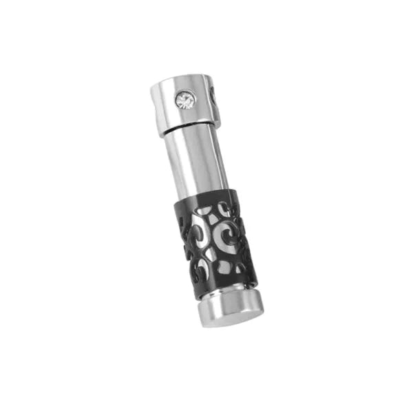 Stalen Ashanger Buisje Met Zirkonia- Zwart-3x0.7cm alles ashangers Assieraad blauw Blauw-4x0.8cm buisjes chirurgisch staal cilinder Gedenkhangers gedenksieraden goudkleurig Goudkleurig-3x0.7cm Goudkleurig-4x0.8cm Meerdere kleuren Meerdere Maten rosékleurig Rosékleurig-3x0.7cm Rosékleurig-4x0.8cm Roze-3x0.7cm Roze-4x0.8cm Staal uniseks unisex Volwassenen zilverkleurig zirkonia Zonder_hanger Zwart Zwart-3x0.7cm