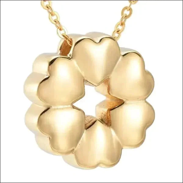 Stalen Ronde Ashanger Hartjes - Meerdere Kleuren Goudkleurig 8720157010043 alles Aramat Jewels ashangers Assieraad chirurgisch staal Gedenkhangers gedenksieraden goudkleurig hang559-9723 hart Meerdere kleuren PVD rond Rosékleur staal uniseks Volwassenen Zilverkleur zilverkleurig zwart