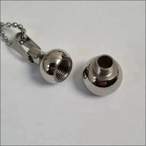 Stalen-ashanger-kalebas- alles Aramat Jewels ashangers Assieraad chirurgisch staal Gedenkhangers gedenksieraden goudkleurig hang126 kalebas PVD staal tekst uniseks Volwassenen zilverkleurig