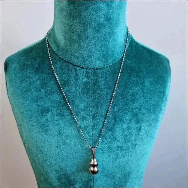 Stalen-ashanger-kalebas- alles Aramat Jewels ashangers Assieraad chirurgisch staal Gedenkhangers gedenksieraden goudkleurig hang126 kalebas PVD staal tekst uniseks Volwassenen zilverkleurig