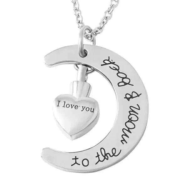 Stalen Ashanger Maan - Meerdere Modellen Hart/Zilverkleur-i love you to the moon-3.5x2.8cm 8720157057321 alles Aramat Jewels ashangers Assieraad chirurgisch staal Gedenkhangers gedenksieraden goudkleurig Hart/Goudkleur-i love you to the moon-3.3x2.8cm Hart/Goudkleur-i love you to the moon-3.5x2.8cm Hart/Zilverkleur-i love you to the moon-3.5x2.8cm maan Meerdere Varianten PVD Staal ster Ster-Zwart-3.4x2.1cm Ster-Zwart-3x2cm uniseks Volwassenen zilverkleurig