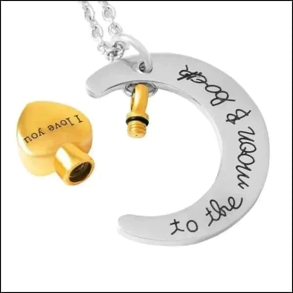 Stalen Ashanger Maan - Meerdere Modellen Hart/Goudkleur-i love you to the moon-3.5x2.8cm 8720157057321 alles Aramat Jewels ashangers Assieraad chirurgisch staal Gedenkhangers gedenksieraden goudkleurig Hart/Goudkleur-i love you to the moon-3.3x2.8cm Hart/Goudkleur-i love you to the moon-3.5x2.8cm Hart/Zilverkleur-i love you to the moon-3.5x2.8cm maan Meerdere Varianten PVD Staal ster Ster-Zwart-3.4x2.1cm Ster-Zwart-3x2cm uniseks Volwassenen zilverkleurig