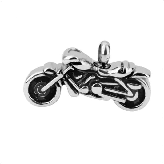 Stalen Ashanger Motor 1.6cm 2.8cm 8720157058236 alles Aramat Jewels ashangers Assieraad chirurgisch staal dames fantasie gedenkhangers gedenksieraden Geen_Parel Geen_steen hang133-8605 heren PVD Staal uniseks unisex Volwassenen zilverkleurig zonder_ketting Zonder_steen