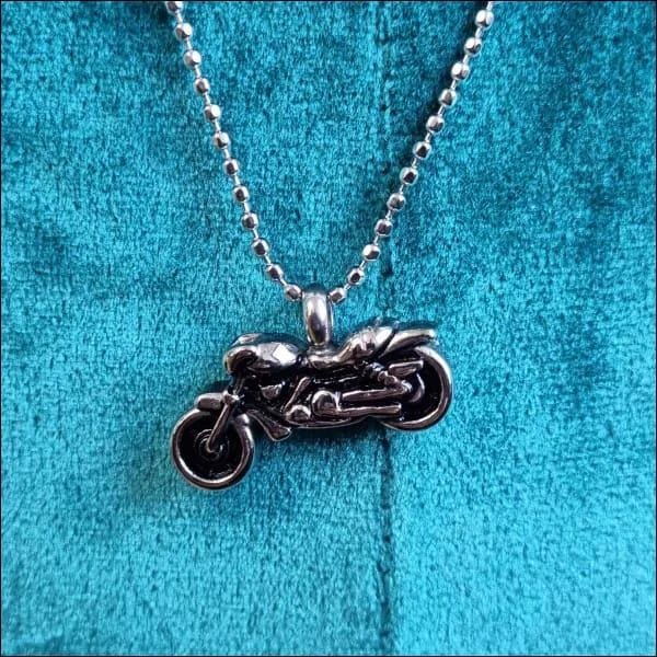 Stalen Ashanger Motor 1.6cm 2.8cm 8720157058236 alles Aramat Jewels ashangers Assieraad chirurgisch staal dames fantasie gedenkhangers gedenksieraden Geen_Parel Geen_steen hang133-8605 heren PVD Staal uniseks unisex Volwassenen zilverkleurig zonder_ketting Zonder_steen