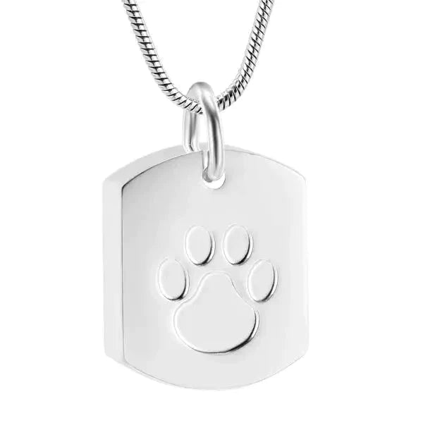 Gedenkhangers | Stalen Ashanger Poot Afdruk Dier Kopen?