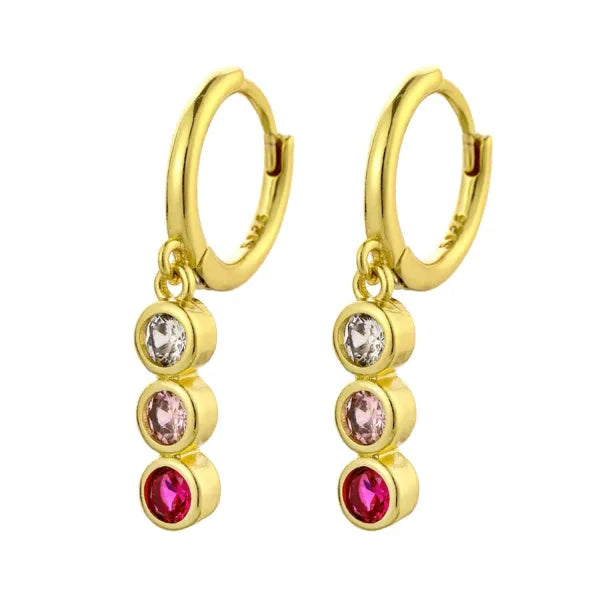 Zilveren Oorringetjes Bar Met Zirkonia 10mm Goudkleurig/Roze 10mm alles anenjery bar dames Donker_roze Geen oormodel Geen_Parel goudkleurig Goudkleurig/Roze kinderen Meerdere kleuren Met_hanger Met_steen oorbellen Oorringen oorringetjes Plating (gouden of zilveren laagje) roze silver Soort sieraad_Oorringen transparant zilver Zilverkleurig/Roze zirkonia