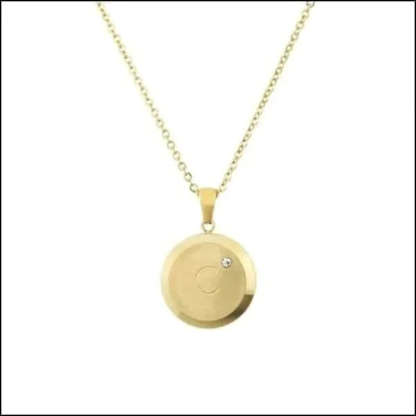Initiaal Ketting Letter- Chirurgisch Staal - bestellen? Aramat Jewels