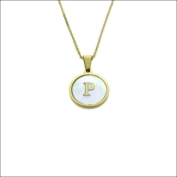Initiaal Ketting Letter- Wit-schelp - Goudkleurig-45cm P 1.5mm 45cm 8720157036555 alles anker Aramat Jewels B C chirurgisch staal D dames E G goudkleurig H halskettingen hang1214-XP68093 I J K Ketting met hanger Ketting met initiaal L let-C letter Letterhanger Letterketting Meerdere Varianten Met_hanger N Natuursteen O P Paarlemoer Parelmoer PVD R rond S Schakelketting schelp Schelpenketting Staal Statement ketting T uniseks unisex V Volwassenen W wit Y Z