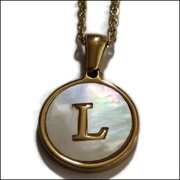 Initiaal Ketting Letter- Wit-schelp - Goudkleurig-45cm L 1.5mm 45cm 8720157036555 alles anker Aramat Jewels B C chirurgisch staal D dames E G goudkleurig H halskettingen hang1214-XP68093 I J K Ketting met hanger Ketting met initiaal L let-C letter Letterhanger Letterketting Meerdere Varianten Met_hanger N Natuursteen O P Paarlemoer Parelmoer PVD R rond S Schakelketting schelp Schelpenketting Staal Statement ketting T uniseks unisex V Volwassenen W wit Y Z