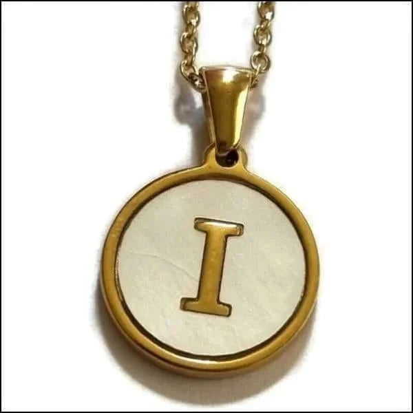 Initiaal Ketting Letter- Wit-schelp - Goudkleurig-45cm I 1.5mm 45cm 8720157036555 alles anker Aramat Jewels B C chirurgisch staal D dames E G goudkleurig H halskettingen hang1214-XP68093 I J K Ketting met hanger Ketting met initiaal L let-C letter Letterhanger Letterketting Meerdere Varianten Met_hanger N Natuursteen O P Paarlemoer Parelmoer PVD R rond S Schakelketting schelp Schelpenketting Staal Statement ketting T uniseks unisex V Volwassenen W wit Y Z