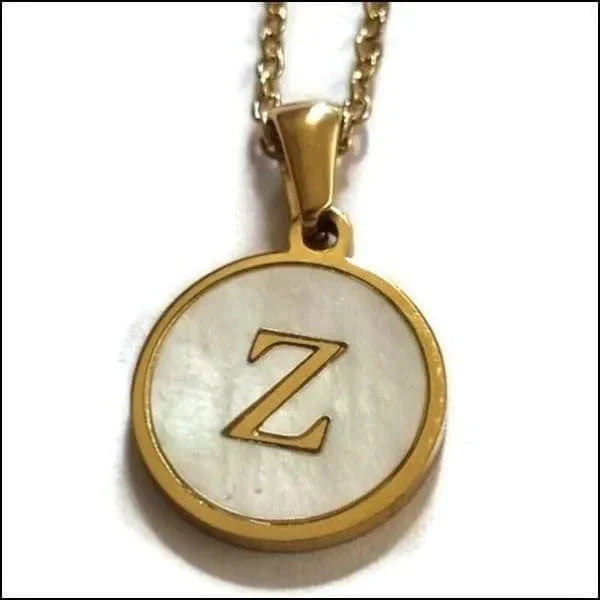 Initiaal Ketting Letter- Wit-schelp - Goudkleurig-45cm Z 1.5mm 45cm 8720157036555 alles anker Aramat Jewels B C chirurgisch staal D dames E G goudkleurig H halskettingen hang1214-XP68093 I J K Ketting met hanger Ketting met initiaal L let-C letter Letterhanger Letterketting Meerdere Varianten Met_hanger N Natuursteen O P Paarlemoer Parelmoer PVD R rond S Schakelketting schelp Schelpenketting Staal Statement ketting T uniseks unisex V Volwassenen W wit Y Z