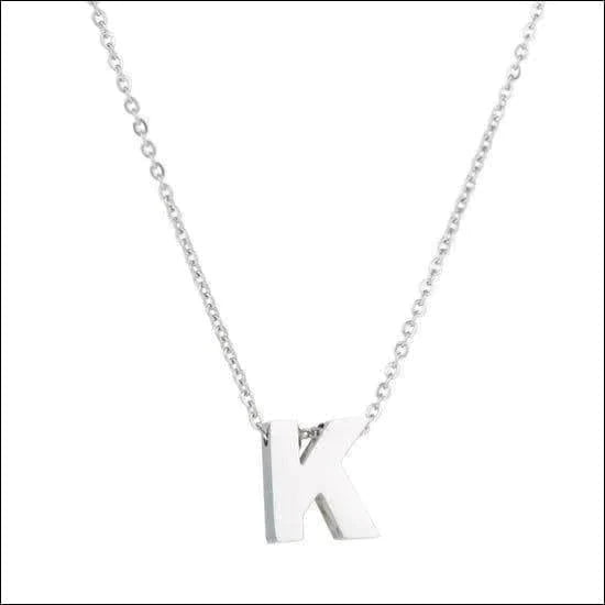 Rvs Letter Ketting Initiaal -45cm K 10mm 45cm 50cm 8720157019510 A alles Aramat Jewels B chirurgisch staal D dames E F G Geen edelsteen Geen steen Geen_Parel H halskettingen hang1025-M4-012 I J K Ketting met hanger Ketting met initiaal L letter Letterhanger Letterketting M Met_hanger Minimalistische ketting N O P PVD Q R Schakelketting Staal Statement ketting T tekst U uniseks unisex V Volwassenen W X Y Z zilverkleurig