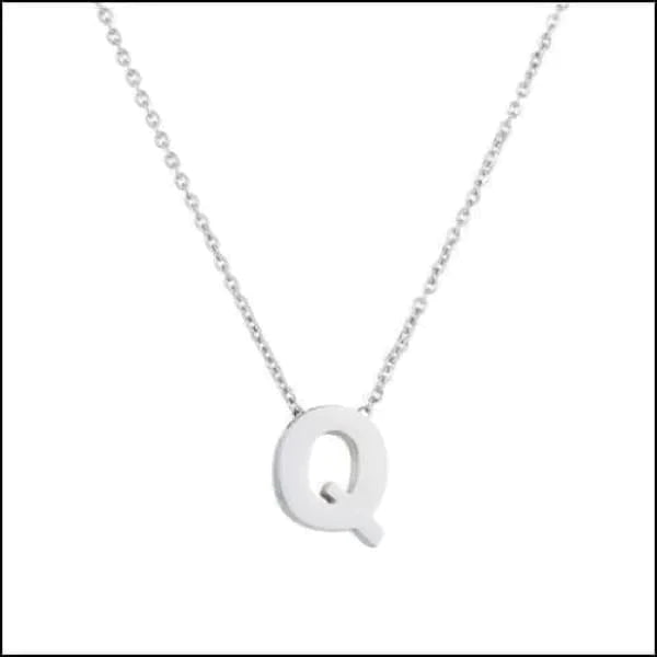 Rvs Letter Ketting Initiaal -45cm Q 10mm 45cm 50cm 8720157019510 A alles Aramat Jewels B chirurgisch staal D dames E F G Geen edelsteen Geen steen Geen_Parel H halskettingen hang1025-M4-012 I J K Ketting met hanger Ketting met initiaal L letter Letterhanger Letterketting M Met_hanger Minimalistische ketting N O P PVD Q R Schakelketting Staal Statement ketting T tekst U uniseks unisex V Volwassenen W X Y Z zilverkleurig