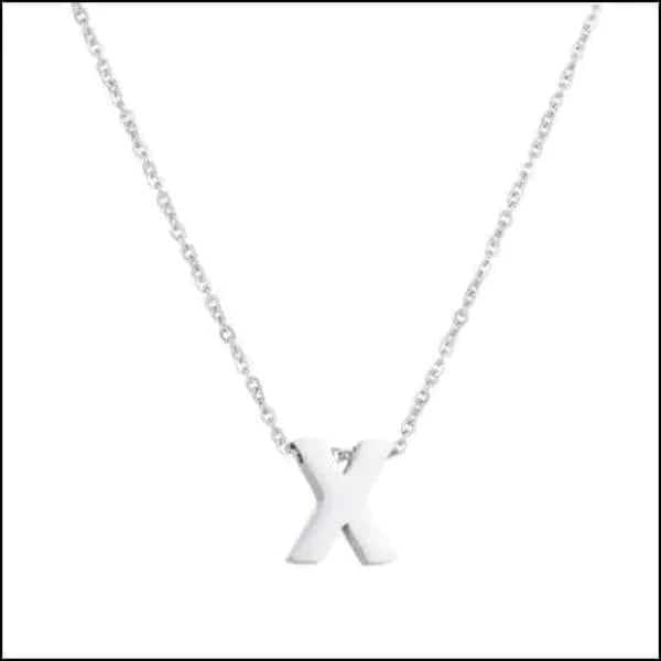 Rvs Letter Ketting Initiaal -45cm X 10mm 45cm 50cm 8720157019510 A alles Aramat Jewels B chirurgisch staal D dames E F G Geen edelsteen Geen steen Geen_Parel H halskettingen hang1025-M4-012 I J K Ketting met hanger Ketting met initiaal L letter Letterhanger Letterketting M Met_hanger Minimalistische ketting N O P PVD Q R Schakelketting Staal Statement ketting T tekst U uniseks unisex V Volwassenen W X Y Z zilverkleurig