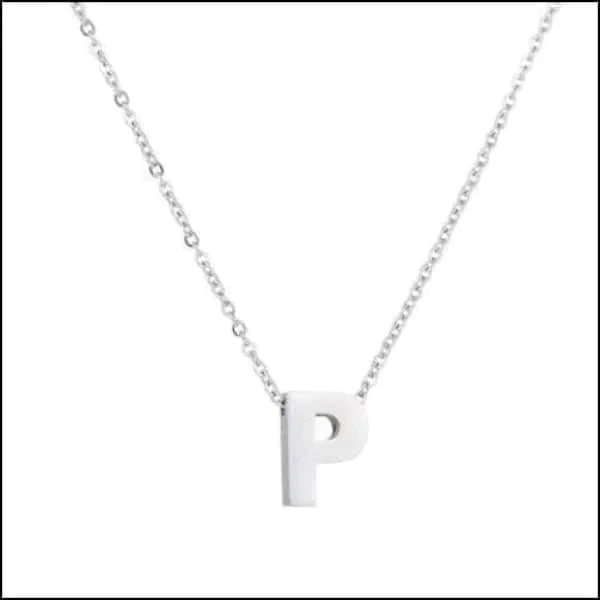 Rvs Letter Ketting Initiaal -45cm P 10mm 45cm 50cm 8720157019510 A alles Aramat Jewels B chirurgisch staal D dames E F G Geen edelsteen Geen steen Geen_Parel H halskettingen hang1025-M4-012 I J K Ketting met hanger Ketting met initiaal L letter Letterhanger Letterketting M Met_hanger Minimalistische ketting N O P PVD Q R Schakelketting Staal Statement ketting T tekst U uniseks unisex V Volwassenen W X Y Z zilverkleurig