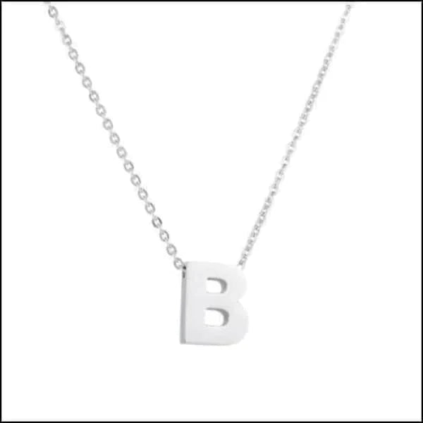 Rvs Letter Ketting Initiaal -45cm B 10mm 45cm 50cm 8720157019510 A alles Aramat Jewels B chirurgisch staal D dames E F G Geen edelsteen Geen steen Geen_Parel H halskettingen hang1025-M4-012 I J K Ketting met hanger Ketting met initiaal L letter Letterhanger Letterketting M Met_hanger Minimalistische ketting N O P PVD Q R Schakelketting Staal Statement ketting T tekst U uniseks unisex V Volwassenen W X Y Z zilverkleurig