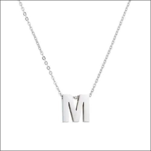 Rvs Letter Ketting Initiaal -45cm M 10mm 45cm 50cm 8720157019510 A alles Aramat Jewels B chirurgisch staal D dames E F G Geen edelsteen Geen steen Geen_Parel H halskettingen hang1025-M4-012 I J K Ketting met hanger Ketting met initiaal L letter Letterhanger Letterketting M Met_hanger Minimalistische ketting N O P PVD Q R Schakelketting Staal Statement ketting T tekst U uniseks unisex V Volwassenen W X Y Z zilverkleurig