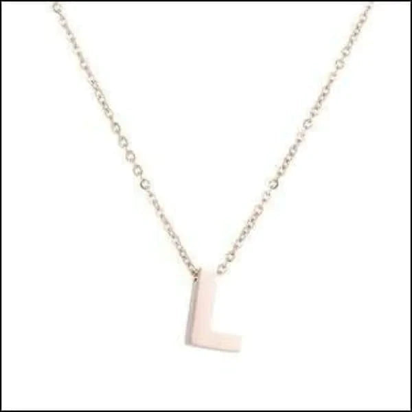 Rvs Letter Ketting Initiaal Rosékleurig 45cm 50cm L 45cm 50cm 8720157019947 A alles Aramat Jewels B C chirurgisch staal D dames E F G Geen edelsteen Geen_Parel H halskettingen hang1068-M4-063 I J K Ketting met hanger Ketting met initiaal L letter Letterketting M Met_hanger N O P PVD Q R rosékleurig S Schakelketting Staal T tekst U uniseks unisex V Volwassenen W X Y Z