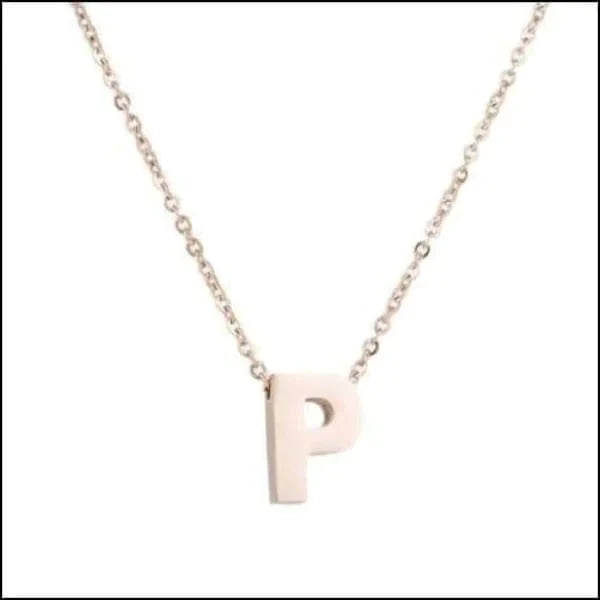 Rvs Letter Ketting Initiaal Rosékleurig 45cm 50cm P 45cm 50cm 8720157019947 A alles Aramat Jewels B C chirurgisch staal D dames E F G Geen edelsteen Geen_Parel H halskettingen hang1068-M4-063 I J K Ketting met hanger Ketting met initiaal L letter Letterketting M Met_hanger N O P PVD Q R rosékleurig S Schakelketting Staal T tekst U uniseks unisex V Volwassenen W X Y Z