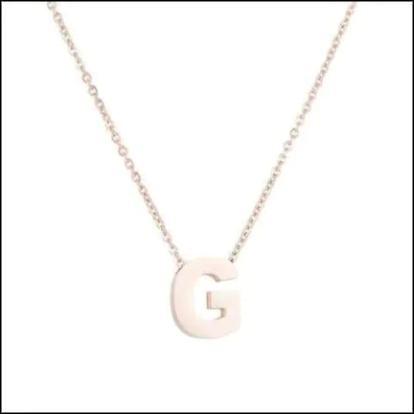 Rvs Letter Ketting Initiaal Rosékleurig 45cm 50cm G 45cm 50cm 8720157019947 A alles Aramat Jewels B C chirurgisch staal D dames E F G Geen edelsteen Geen_Parel H halskettingen hang1068-M4-063 I J K Ketting met hanger Ketting met initiaal L letter Letterketting M Met_hanger N O P PVD Q R rosékleurig S Schakelketting Staal T tekst U uniseks unisex V Volwassenen W X Y Z