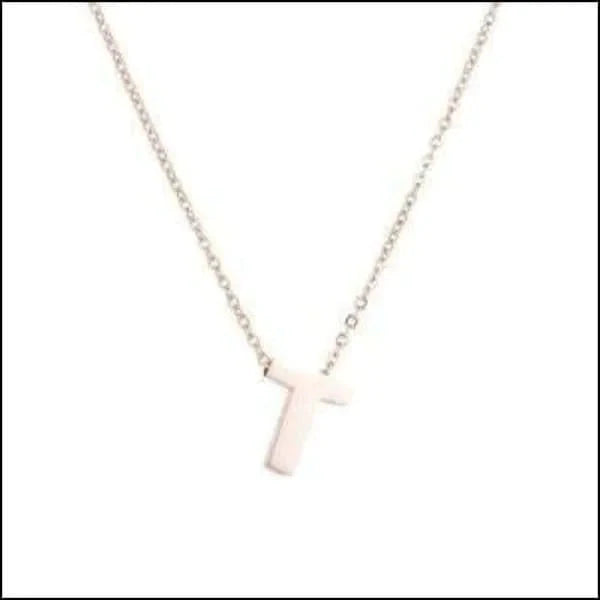 Rvs Letter Ketting Initiaal Rosékleurig 45cm 50cm T 45cm 50cm 8720157019947 A alles Aramat Jewels B C chirurgisch staal D dames E F G Geen edelsteen Geen_Parel H halskettingen hang1068-M4-063 I J K Ketting met hanger Ketting met initiaal L letter Letterketting M Met_hanger N O P PVD Q R rosékleurig S Schakelketting Staal T tekst U uniseks unisex V Volwassenen W X Y Z