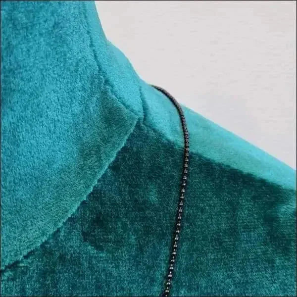 Stalen Bolletjes Halsketting Zwart 1.5mm 2.5mm 5mm 60cm 60cm / 1.5mm 60cm / 2.5mm 60cm / 5mm 75cm 75cm / 1.5mm alles bolletjes chirurgisch staal dames Geen edelsteen Geen_Parel Geen_steen Halskettingen heren Ketting zonder hanger Meerdere Maten PVD Schakelketting Staal Statement ketting tekst uniseks unisex Volwassenen Zonder_hanger Zonder_steen zwart