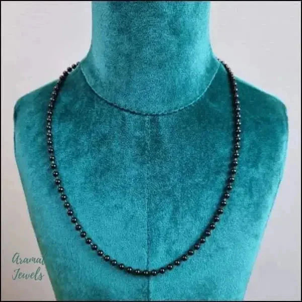 Stalen Bolletjes Halsketting Zwart 1.5mm 2.5mm 5mm 60cm 60cm / 1.5mm 60cm / 2.5mm 60cm / 5mm 75cm 75cm / 1.5mm alles bolletjes chirurgisch staal dames Geen edelsteen Geen_Parel Geen_steen Halskettingen heren Ketting zonder hanger Meerdere Maten PVD Schakelketting Staal Statement ketting tekst uniseks unisex Volwassenen Zonder_hanger Zonder_steen zwart