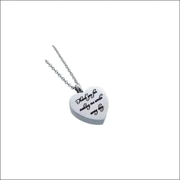 Ashanger Hart Thank You Staal Zilverkleurig 2.5cm 8720157059387 alles Aramat Jewels ashangers Assieraad chirurgisch staal Gedenkhangers gedenksieraden Geen edelsteen hart PVD staal uniseks Volwassenen zilverkleurig zonder steen Zonder_steen