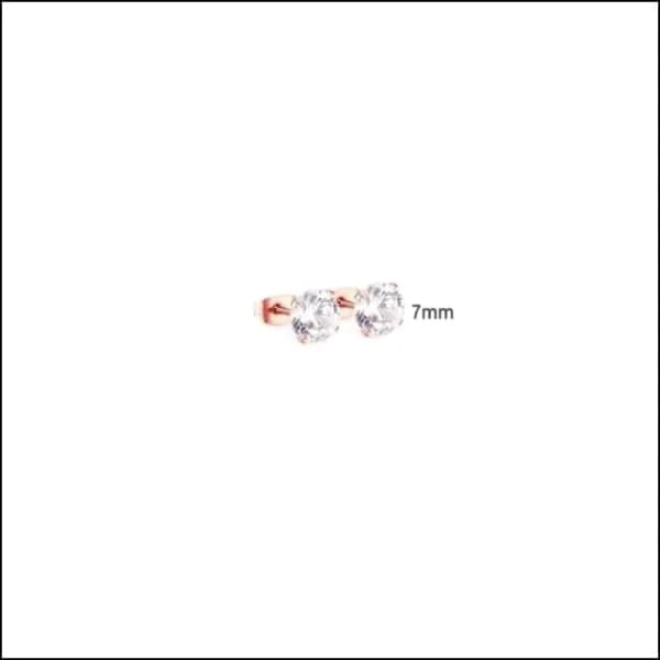 Chirurgisch Stalen Oorbellen Transparante Zirkonia Rosékleurig 7mm 3mm 4mm 5mm 6mm 7mm alles chirurgisch staal dames Geen edelsteen Geen hanger Geen_Parel Meerdere kleuren Meerdere Maten Met_steen Nieuw oorbellen oormodel PVD rond rosékleurig Rosékleurig / 3mm Rosékleurig / 6mm Rosékleurig / 7mm smjell Staal transparant Volwassenen zilverkleurig Zilverkleurig / 3mm Zilverkleurig / 4mm Zilverkleurig / 5mm Zilverkleurig / 6mm Zilverkleurig / 7mm zirkonia zweerknopjes