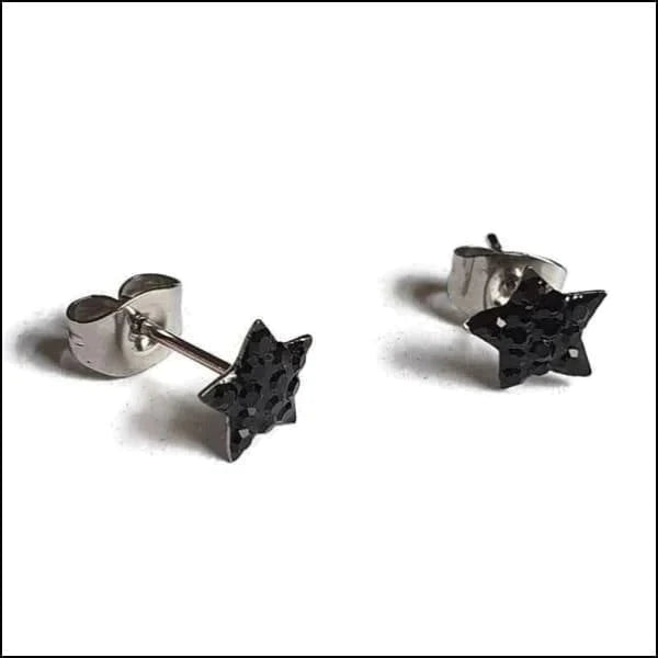 Stalen Ster Oorbellen Zweerknopjes 7mm Zwart 7mm 8720157036975 AB Transparant alles Apparel & Accessories > Jewelry > Earrings Aramat Jewels champagne chirurgisch staal dames Donker Blauw Donker Roze Geen hanger Geen oormodel geometrisch gepolijst kinderen kristal Licht Blauw Licht Roze Meerdere kleuren Met_steen Nieuw Olijf Groen oorbellen PVD Rood Roze Staal ster Transparant yoyo Zee Blauw zilverkleurig zonder hanger Zonder_hanger Zwart zweerknopjes