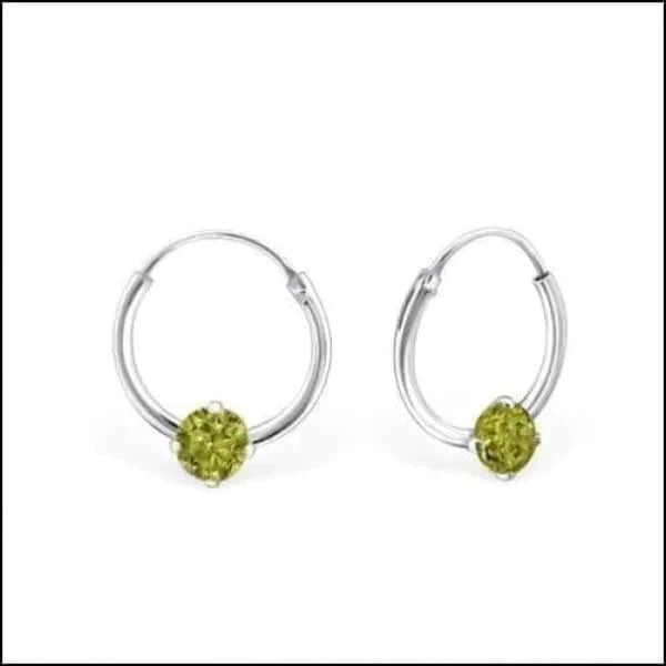 Kinder Oorringetjes 12mm Zirkonia Rond Olijf 8720157011101 alles Aramat Jewels champagne Donker Rood elf925 geel Goudkleurig / Champagne kinderen lila Meerdere kleuren Met_steen Nieuw Olijf olijf_groen oor465-23463 oorbellen Oorringen oorringetjes oranje paars plastick rood silver Soort sieraad_Oorringen zilver zirkonia zonder hanger Zonder_hanger zwart