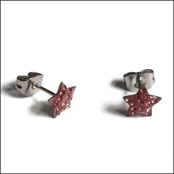Stalen Ster Oorbellen Zweerknopjes 7mm Roze 7mm 8720157036975 AB Transparant alles Apparel & Accessories > Jewelry > Earrings Aramat Jewels champagne chirurgisch staal dames Donker Blauw Donker Roze Geen hanger Geen oormodel geometrisch gepolijst kinderen kristal Licht Blauw Licht Roze Meerdere kleuren Met_steen Nieuw Olijf Groen oorbellen PVD Rood Roze Staal ster Transparant yoyo Zee Blauw zilverkleurig zonder hanger Zonder_hanger Zwart zweerknopjes