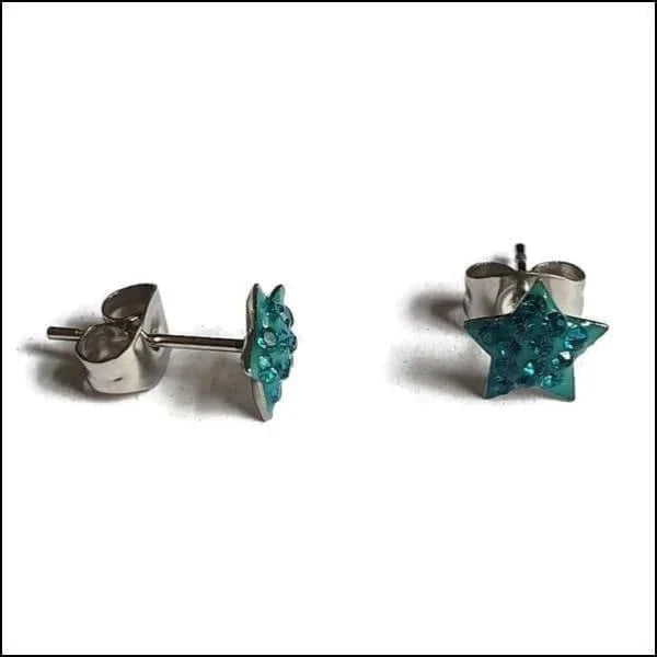 Stalen Ster Oorbellen Zweerknopjes 7mm Zee Blauw 7mm 8720157036975 AB Transparant alles Apparel & Accessories > Jewelry > Earrings Aramat Jewels champagne chirurgisch staal dames Donker Blauw Donker Roze Geen hanger Geen oormodel geometrisch gepolijst kinderen kristal Licht Blauw Licht Roze Meerdere kleuren Met_steen Nieuw Olijf Groen oorbellen PVD Rood Roze Staal ster Transparant yoyo Zee Blauw zilverkleurig zonder hanger Zonder_hanger Zwart zweerknopjes
