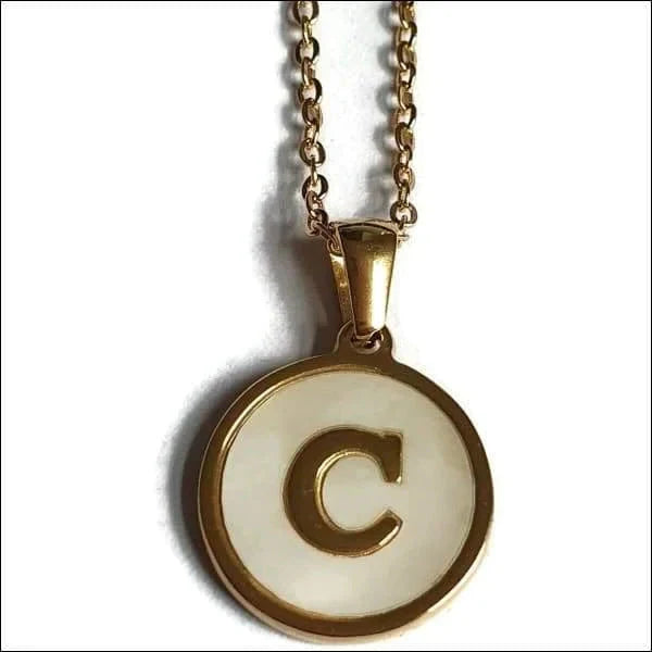 Initiaal Ketting Letter- Wit-schelp - Goudkleurig-45cm 1.5mm 45cm 8720157036555 alles anker Aramat Jewels B C chirurgisch staal D dames E G goudkleurig H halskettingen hang1214-XP68093 I J K Ketting met hanger Ketting met initiaal L let-C letter Letterhanger Letterketting Meerdere Varianten Met_hanger N Natuursteen O P Paarlemoer Parelmoer PVD R rond S Schakelketting schelp Schelpenketting Staal Statement ketting T uniseks unisex V Volwassenen W wit Y Z