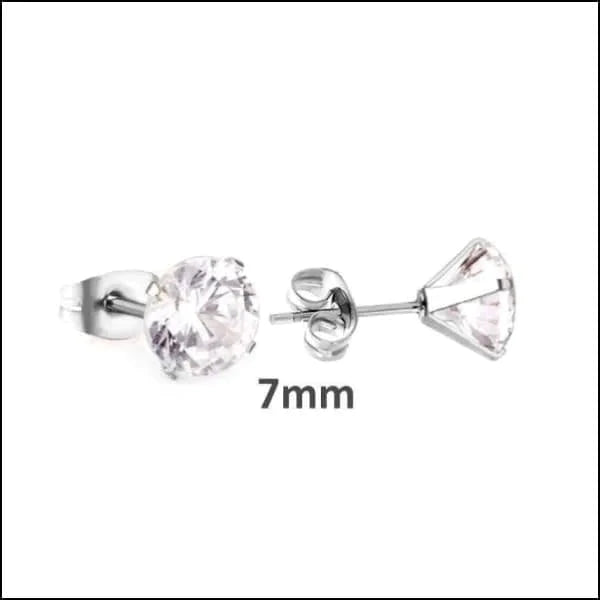 Chirurgisch Stalen Oorbellen Transparante Zirkonia Zilverkleurig 7mm 3mm 4mm 5mm 6mm 7mm alles chirurgisch staal dames Geen edelsteen Geen hanger Geen_Parel Meerdere kleuren Meerdere Maten Met_steen Nieuw oorbellen oormodel PVD rond rosékleurig Rosékleurig / 3mm Rosékleurig / 6mm Rosékleurig / 7mm smjell Staal transparant Volwassenen zilverkleurig Zilverkleurig / 3mm Zilverkleurig / 4mm Zilverkleurig / 5mm Zilverkleurig / 6mm Zilverkleurig / 7mm zirkonia zweerknopjes
