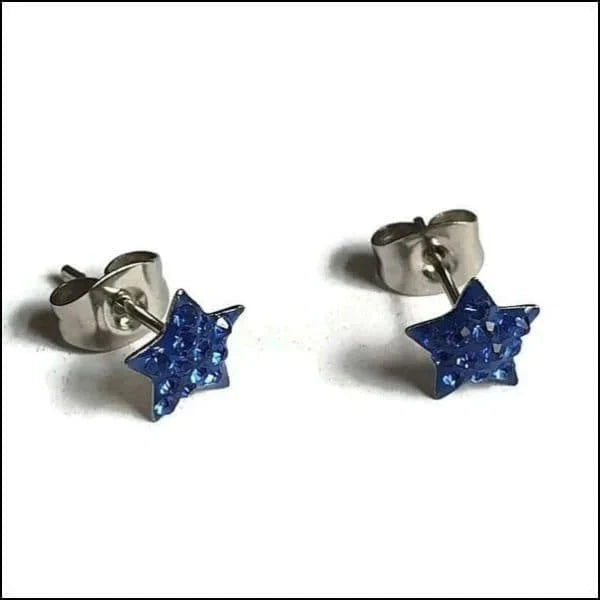 Stalen Ster Oorbellen Zweerknopjes 7mm Donker Blauw 7mm 8720157036975 AB Transparant alles Apparel & Accessories > Jewelry > Earrings Aramat Jewels champagne chirurgisch staal dames Donker Blauw Donker Roze Geen hanger Geen oormodel geometrisch gepolijst kinderen kristal Licht Blauw Licht Roze Meerdere kleuren Met_steen Nieuw Olijf Groen oorbellen PVD Rood Roze Staal ster Transparant yoyo Zee Blauw zilverkleurig zonder hanger Zonder_hanger Zwart zweerknopjes